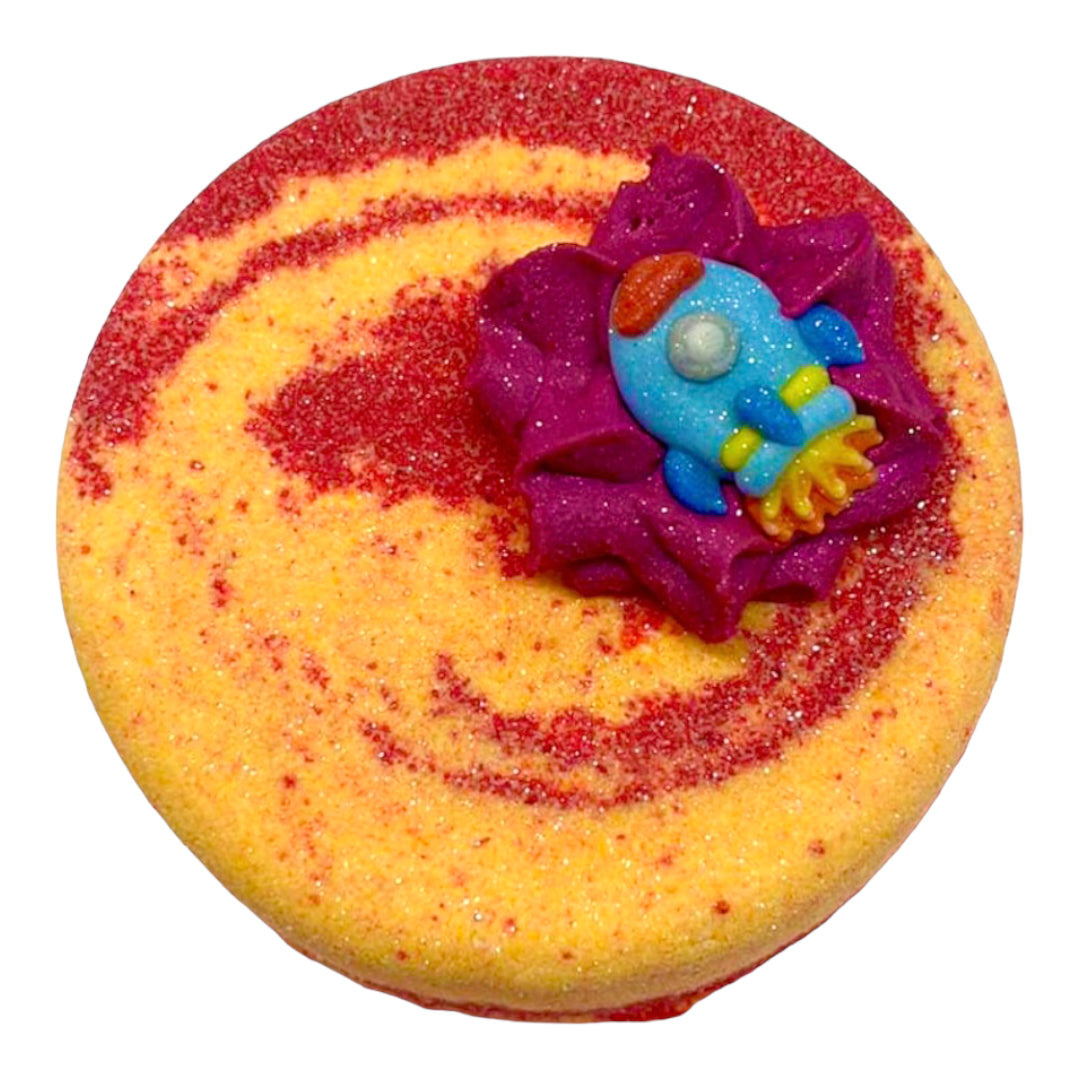 Rhubarb Custard Puck