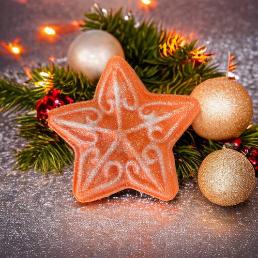 Rhubarb Custard Filigree Star