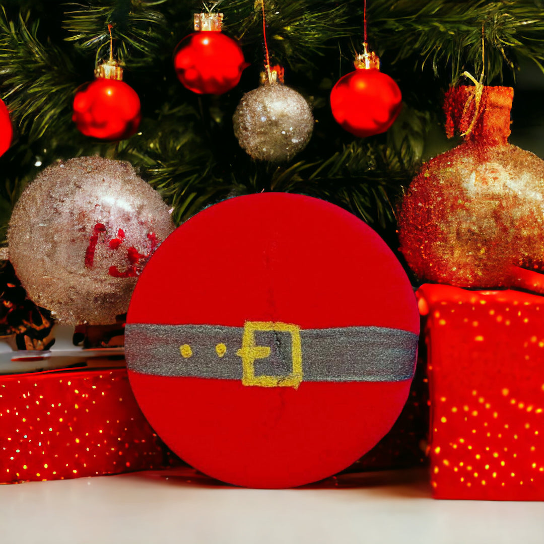 Jingle Bell Berries Santa Belly Bubble Bar