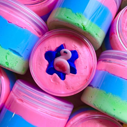 Flamingo Land Shower Fluff