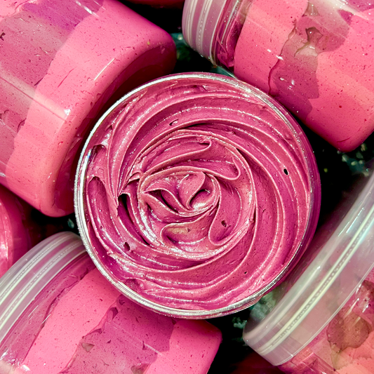 Cherry Bakewell Shower Fluff