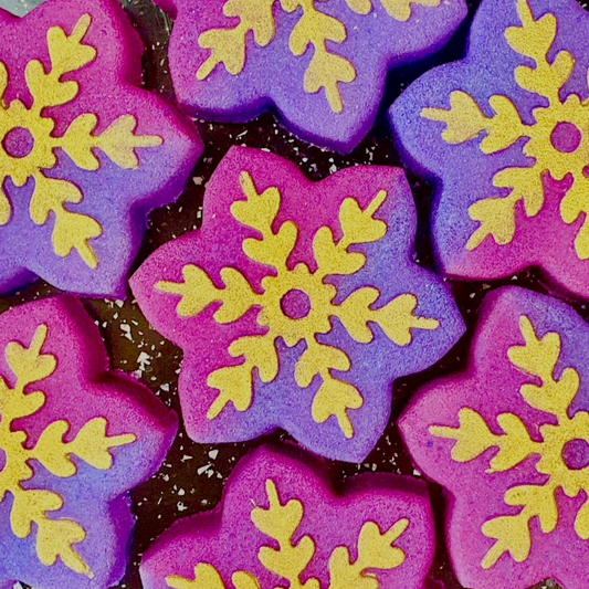 Sugar Plum Snowflake Bath Bomb