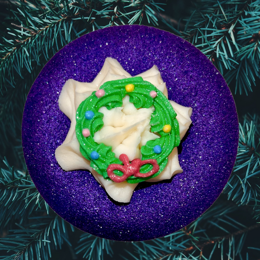 Sugar Plum Faerie Christmas Bath Rings